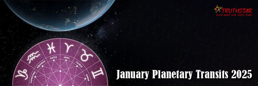 January planetary transit